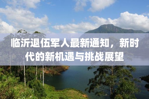 临沂退伍军人最新通知，新时代的新机遇与挑战展望