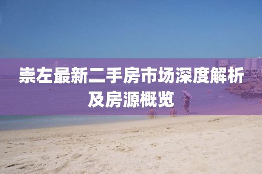 崇左最新二手房市场深度解析及房源概览