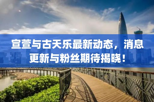 宣萱与古天乐最新动态，消息更新与粉丝期待揭晓！