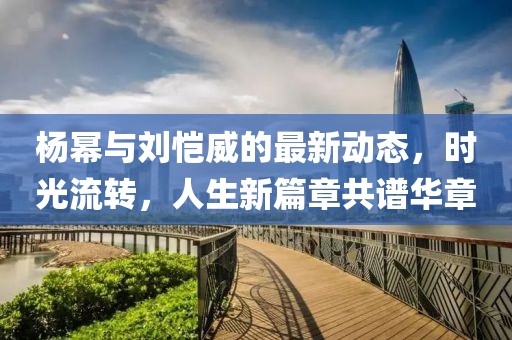 杨幂与刘恺威的最新动态，时光流转，人生新篇章共谱华章