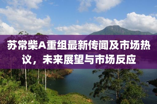 苏常柴A重组最新传闻及市场热议，未来展望与市场反应