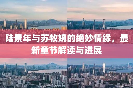 陆景年与苏牧婉的绝妙情缘，最新章节解读与进展