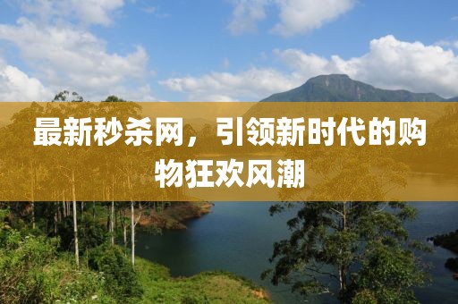 最新秒杀网，引领新时代的购物狂欢风潮