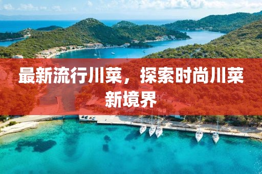 最新流行川菜，探索时尚川菜新境界