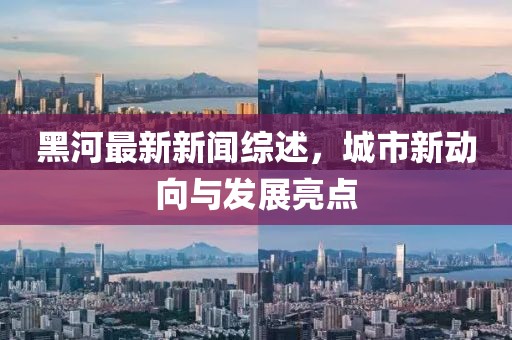 黑河最新新闻综述，城市新动向与发展亮点