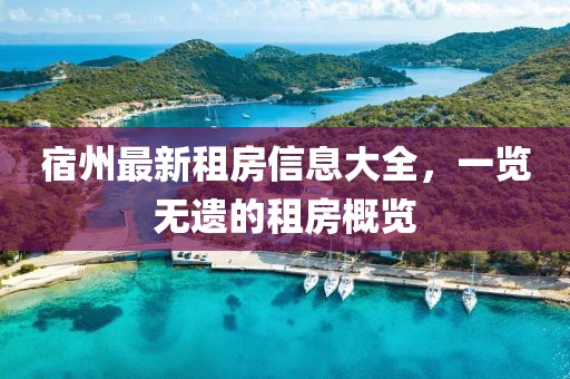 宿州最新租房信息大全，一览无遗的租房概览
