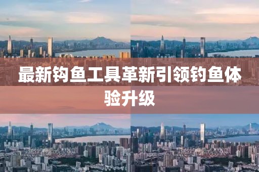最新钩鱼工具革新引领钓鱼体验升级