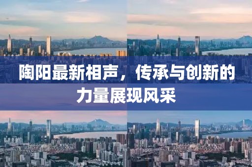 陶阳最新相声，传承与创新的力量展现风采