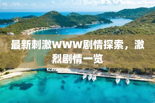 最新刺激WWW剧情探索，激烈剧情一览