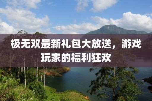 极无双最新礼包大放送，游戏玩家的福利狂欢