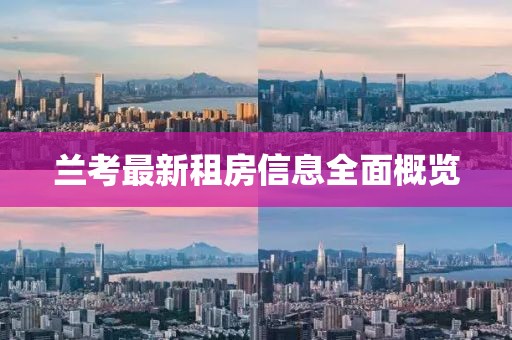 兰考最新租房信息全面概览