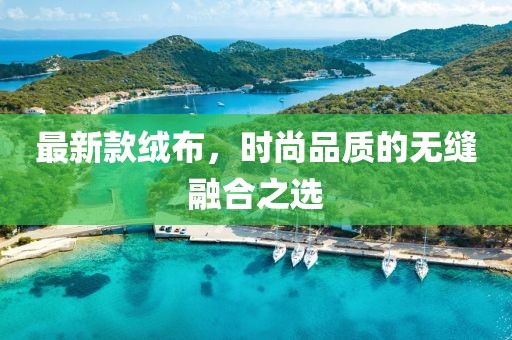 最新款绒布，时尚品质的无缝融合之选