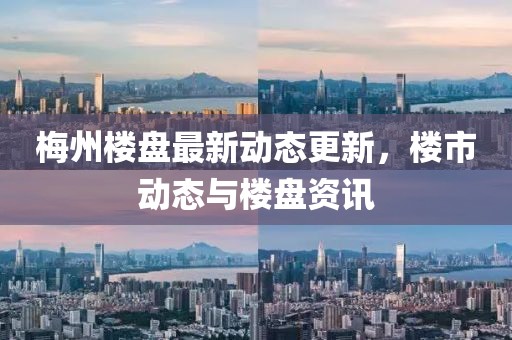 梅州楼盘最新动态更新，楼市动态与楼盘资讯
