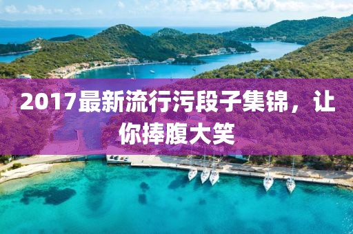 2017最新流行污段子集锦，让你捧腹大笑