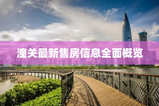 潼关最新售房信息全面概览