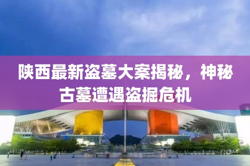 陕西最新盗墓大案揭秘，神秘古墓遭遇盗掘危机
