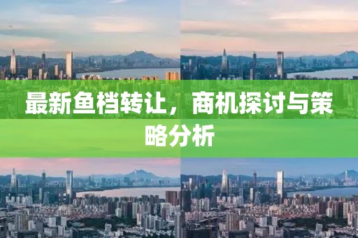 最新鱼档转让，商机探讨与策略分析