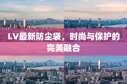 LV最新防尘袋，时尚与保护的完美融合