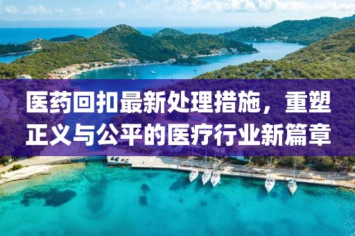医药回扣最新处理措施，重塑正义与公平的医疗行业新篇章