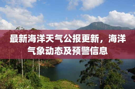 最新海洋天气公报更新，海洋气象动态及预警信息