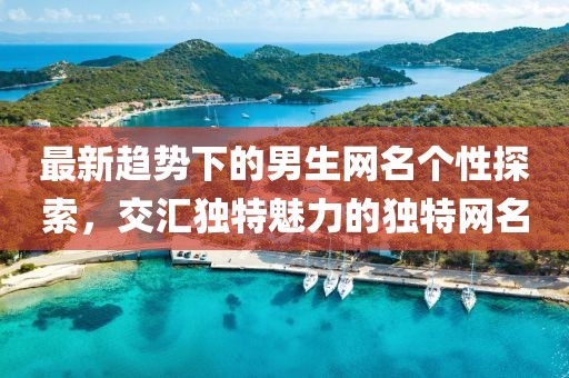 最新趋势下的男生网名个性探索，交汇独特魅力的独特网名
