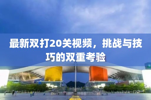 最新双打20关视频，挑战与技巧的双重考验