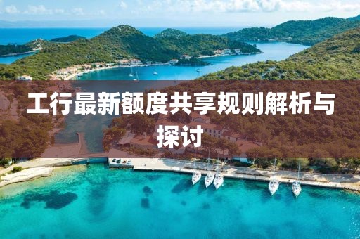 工行最新额度共享规则解析与探讨