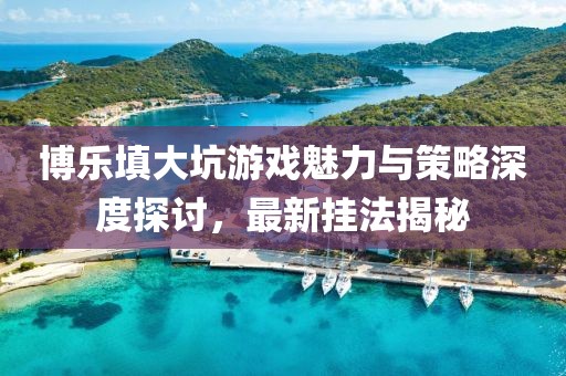 博乐填大坑游戏魅力与策略深度探讨，最新挂法揭秘