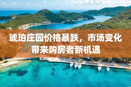 琥珀庄园价格暴跌，市场变化带来购房者新机遇