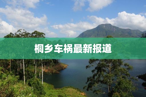 桐乡车祸最新报道