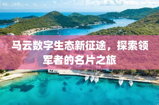 马云数字生态新征途，探索领军者的名片之旅