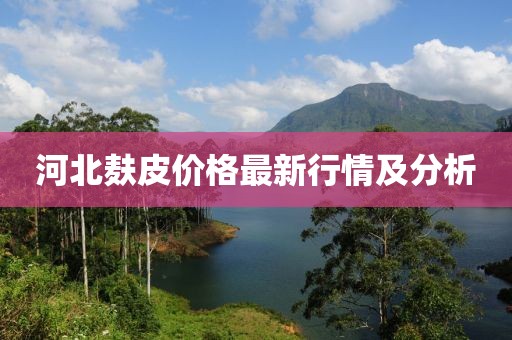 河北麸皮价格最新行情及分析