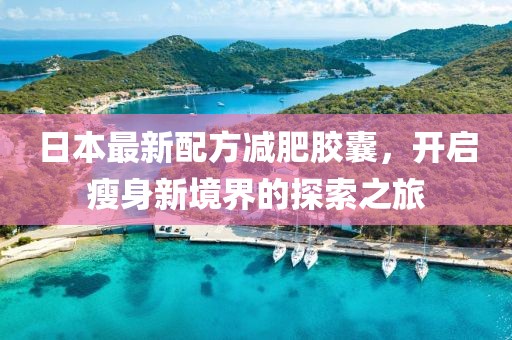 日本最新配方减肥胶囊，开启瘦身新境界的探索之旅