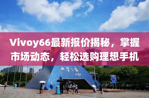 Vivoy66最新报价揭秘，掌握市场动态，轻松选购理想手机