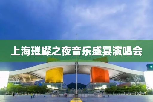 上海璀璨之夜音乐盛宴演唱会