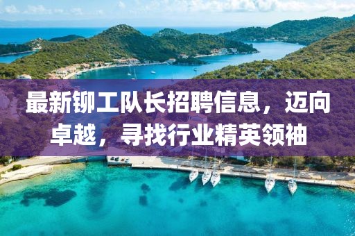 最新铆工队长招聘信息，迈向卓越，寻找行业精英领袖