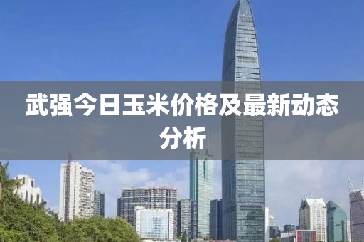 武强今日玉米价格及最新动态分析