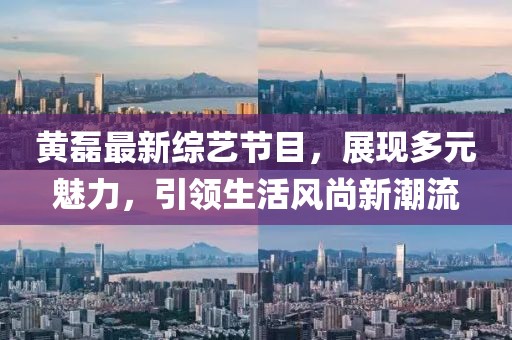 黄磊最新综艺节目，展现多元魅力，引领生活风尚新潮流