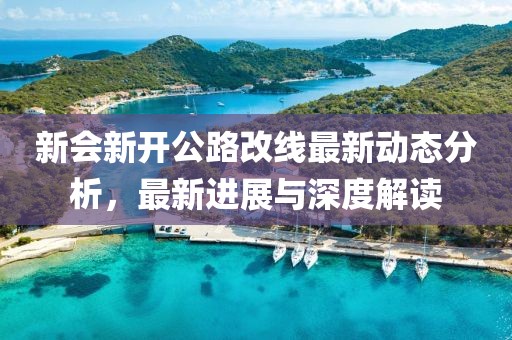 新会新开公路改线最新动态分析，最新进展与深度解读