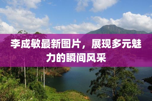 李成敏最新图片，展现多元魅力的瞬间风采