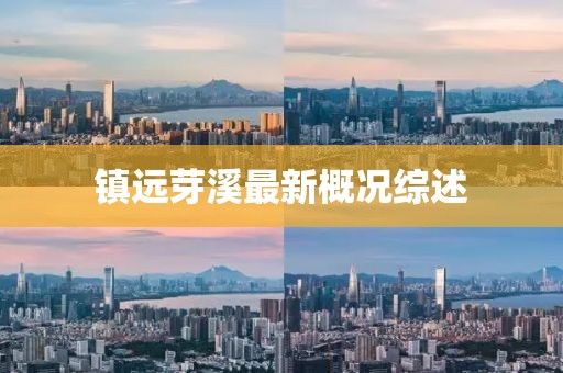 镇远芽溪最新概况综述