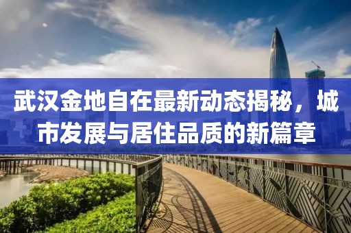 武汉金地自在最新动态揭秘，城市发展与居住品质的新篇章
