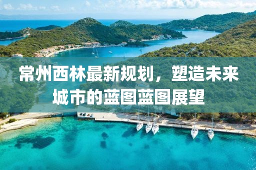 常州西林最新规划，塑造未来城市的蓝图蓝图展望