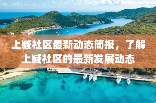 上臧社区最新动态简报，了解上臧社区的最新发展动态