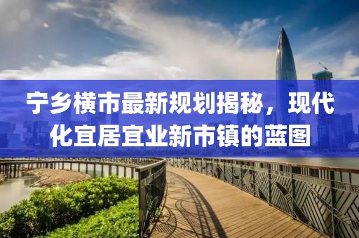 宁乡横市最新规划揭秘，现代化宜居宜业新市镇的蓝图