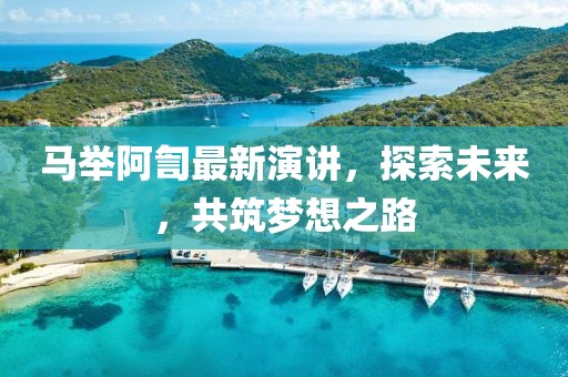 马举阿訇最新演讲，探索未来，共筑梦想之路