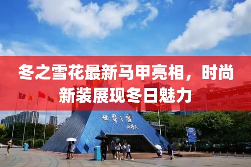 冬之雪花最新马甲亮相，时尚新装展现冬日魅力