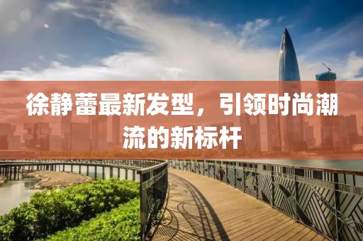 徐静蕾最新发型，引领时尚潮流的新标杆