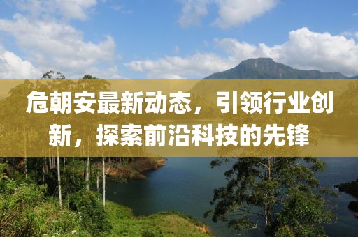 危朝安最新动态，引领行业创新，探索前沿科技的先锋