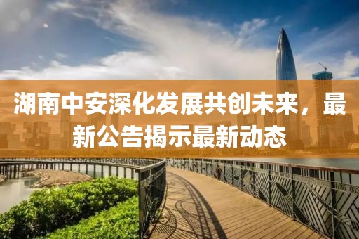 湖南中安深化发展共创未来，最新公告揭示最新动态